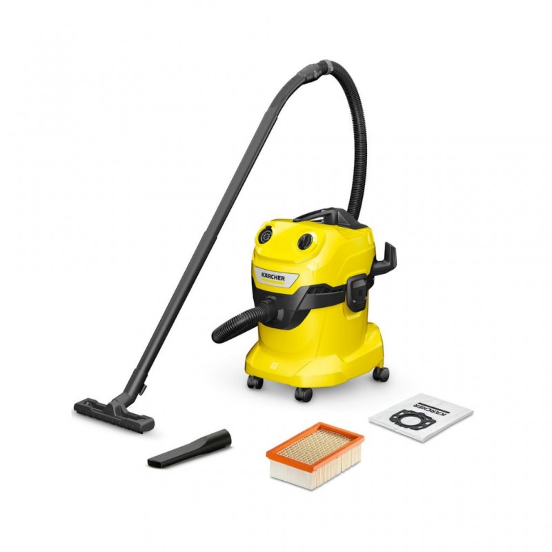 Karcher WD 4 V-20/5/22 Wet & Dry 2YW 20L Vacuum Cleaner - 16282090 "O"