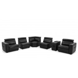 Henley Modular Set Vegan Leather Black