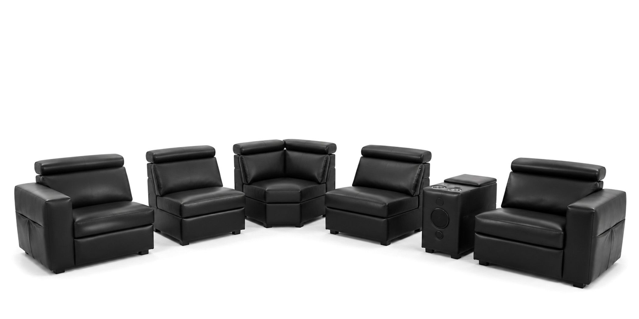 Henley Modular Set Vegan Leather Black