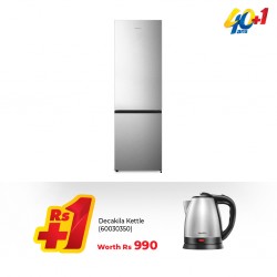 Hisense RB329N4ACE Refrigerator & Decakila KEKT031M Stainless Steel Kettle