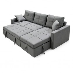 Stary Sofa Bed Corner Grey