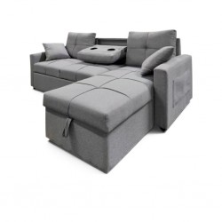 Stary Sofa Bed Corner Grey