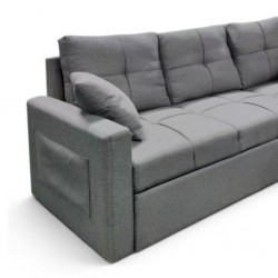 Stary Sofa Bed Corner Grey