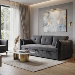 Rutigh Sofa Bed Maloy Grey