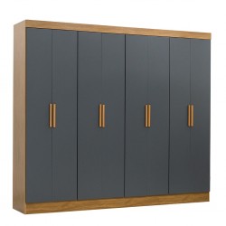 Diplomata Wardrobe 8 Doors Freijo/Grey