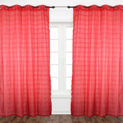 Vermillion Curtain 1.40x2.60 M1-M5 33