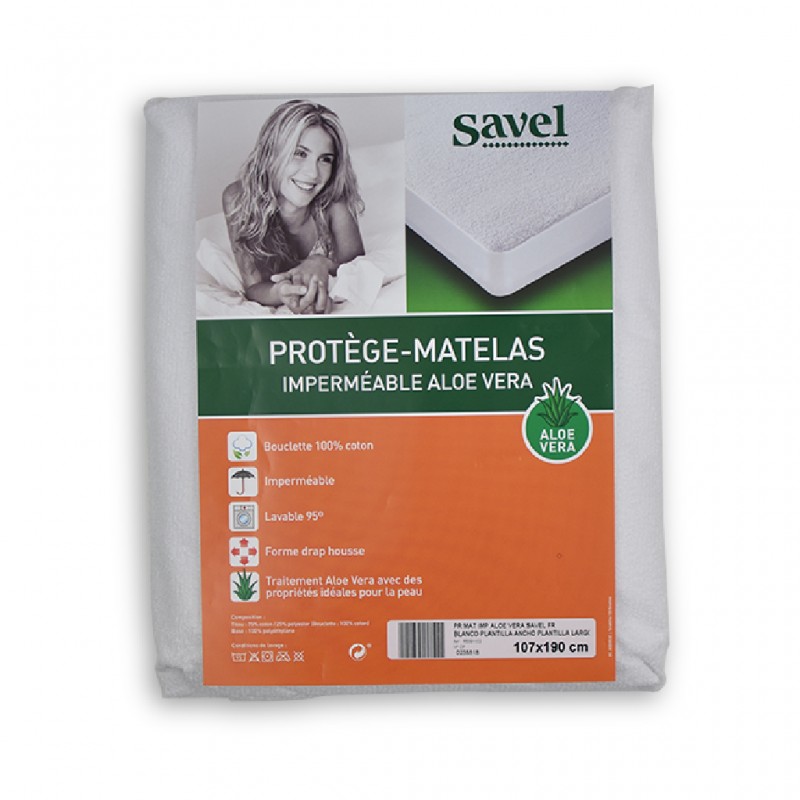 Savel Aloe Vera Mattress Protector 107x190 cm