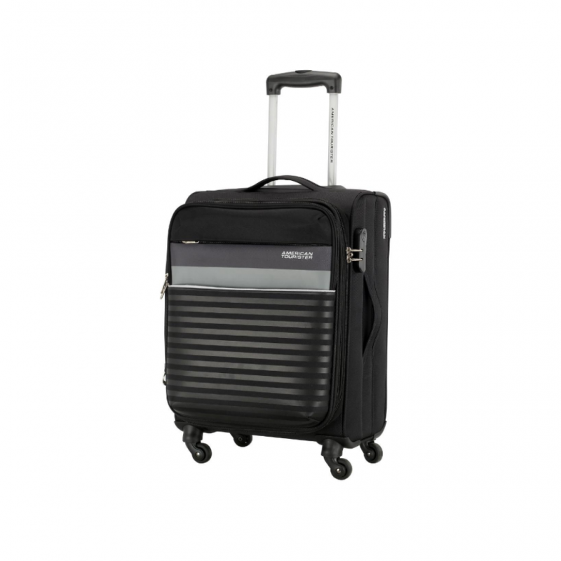 American Tourister Luggage Lisbon Cabin Black ATL028