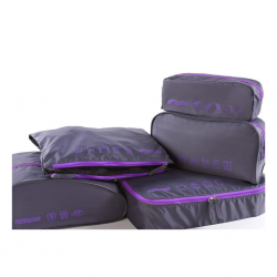 American Tourister Luggage 5 in 1 Pouch Violet ATA042