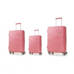 American Tourister Luggage Groovista Pastel Blue SET Live Coral ATG026