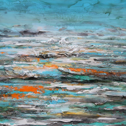 Painting Abstract 100x100 cm Ref ZH5078