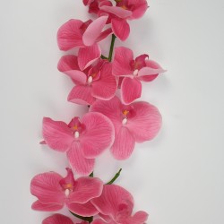 Flower 130 cm plum red