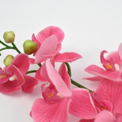 Flower 130 cm plum red