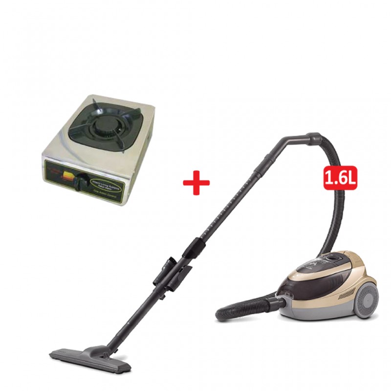 Hitachi CV-SF20V 240C LBR 2000W 1.6L V/Cleaner + Hitachi MPH-11/110RI Gas Table Bundle Offer