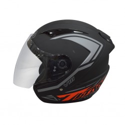 Index Titan - 8  Matt Black Helmet