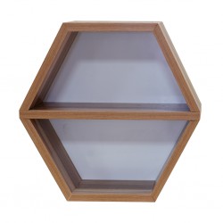 Hexagon Wall Shelf Melamine MDF Ref FC210