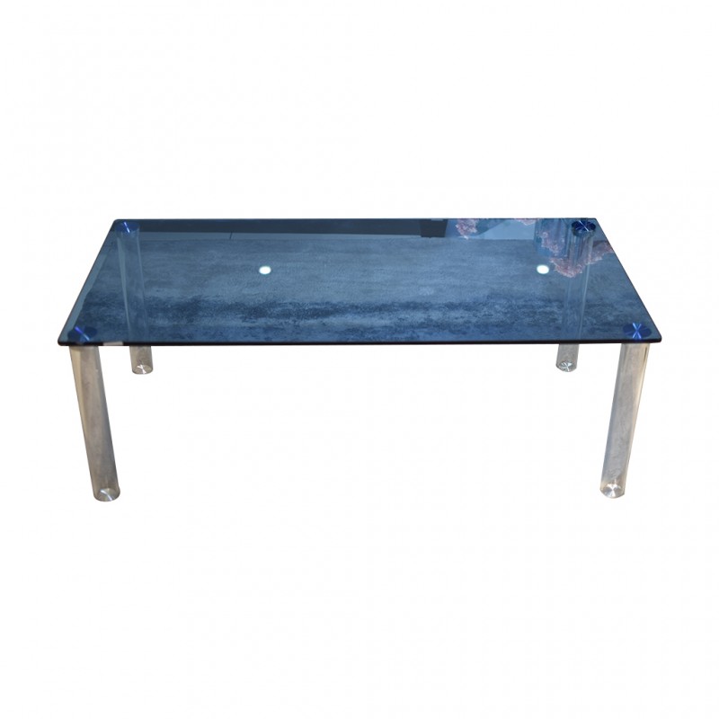 Vitro Coffee Table Blue Glass Top