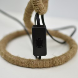 Table Lamp Rope In Rope Finish