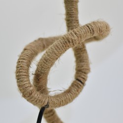 Table Lamp Rope In Rope Finish