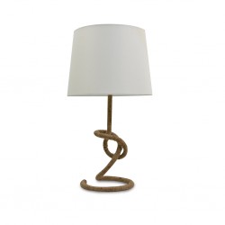 Table Lamp Rope In Rope Finish