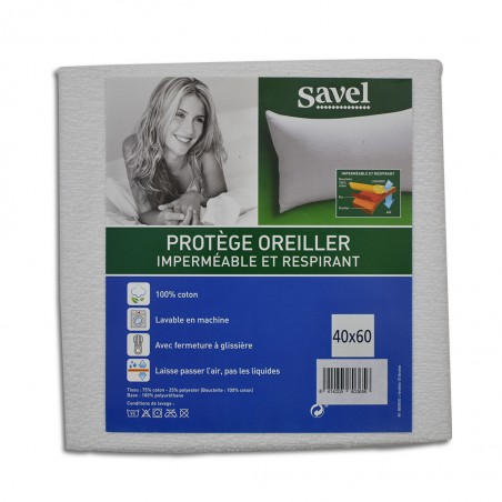 Savel Terry Pillow Protector Waterproof 40x60 cm