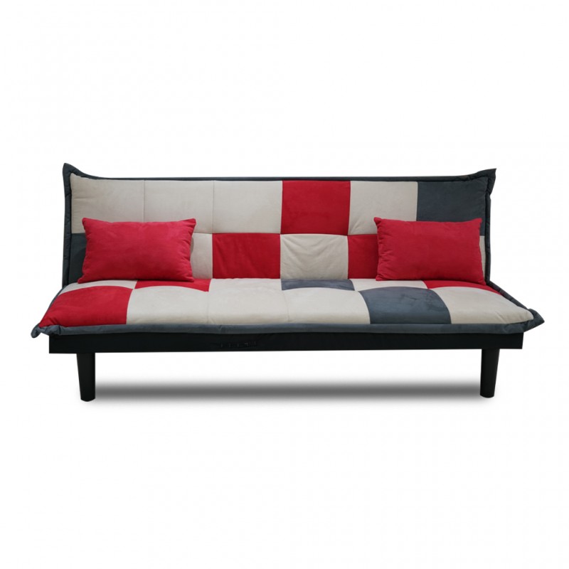 Christal Sofa Bed Red Fabric Christal Sofa Bed Red Fabric