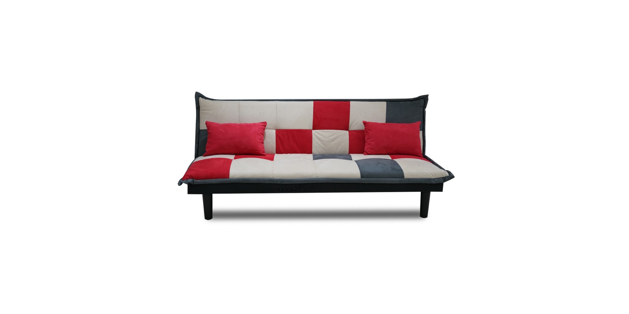 Christal Sofa Bed Red Fabric Christal Sofa Bed Red Fabric