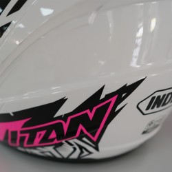 Index Titan - 8  White Helmet