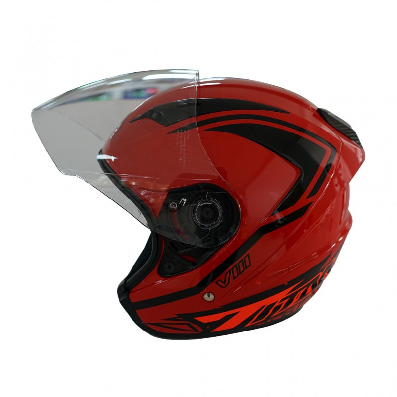 Index Titan - 8  Red Helmet