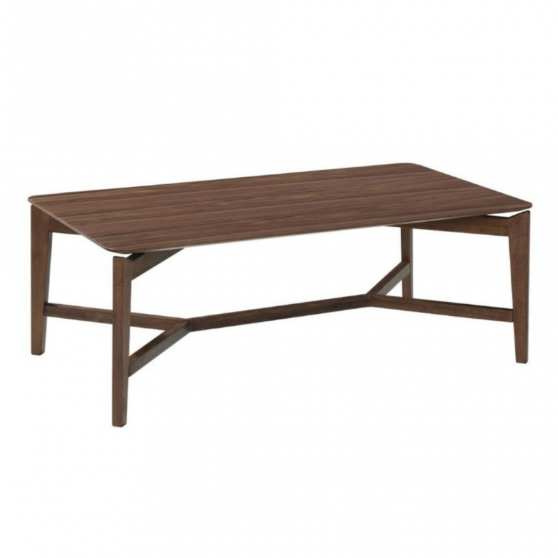 Zeno Coffee Table Walnut Finish Zeno Coffee Table Walnut Finish