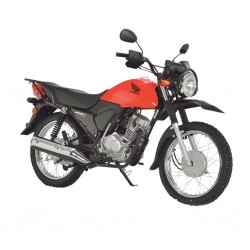 Honda CGX125 Red 124cc Motorbike