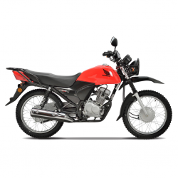 Honda CGX125 Red 124cc Motorbike