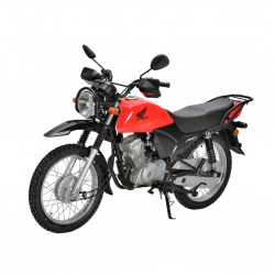 Honda CGX125 Red 124cc Motorbike