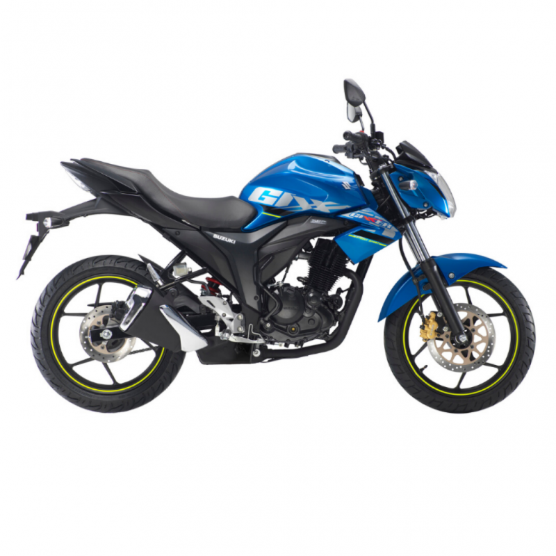 Suzuki GSX150RZA Blue Motorbike Suzuki GSX150RZA Blue Motorbike