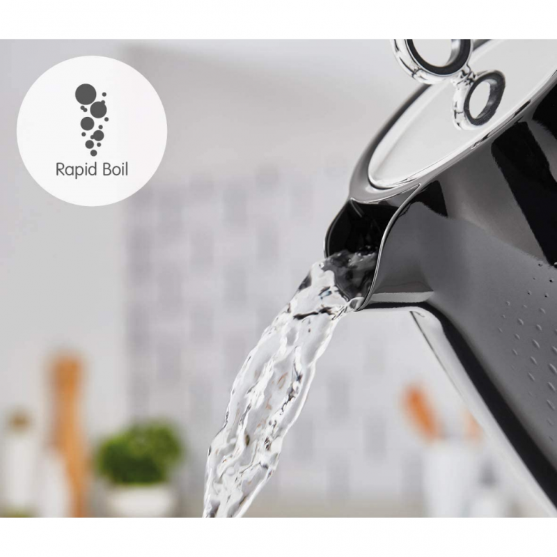 Morphy Richards 103010 Verve 1.7L Black Kettle