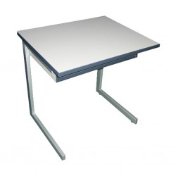 Student Desk With Open Drawer W60xD60xH70 cm