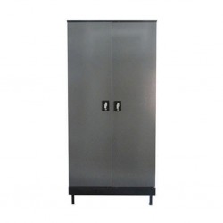 Storage Metal Cupboard Light & Dark Grey