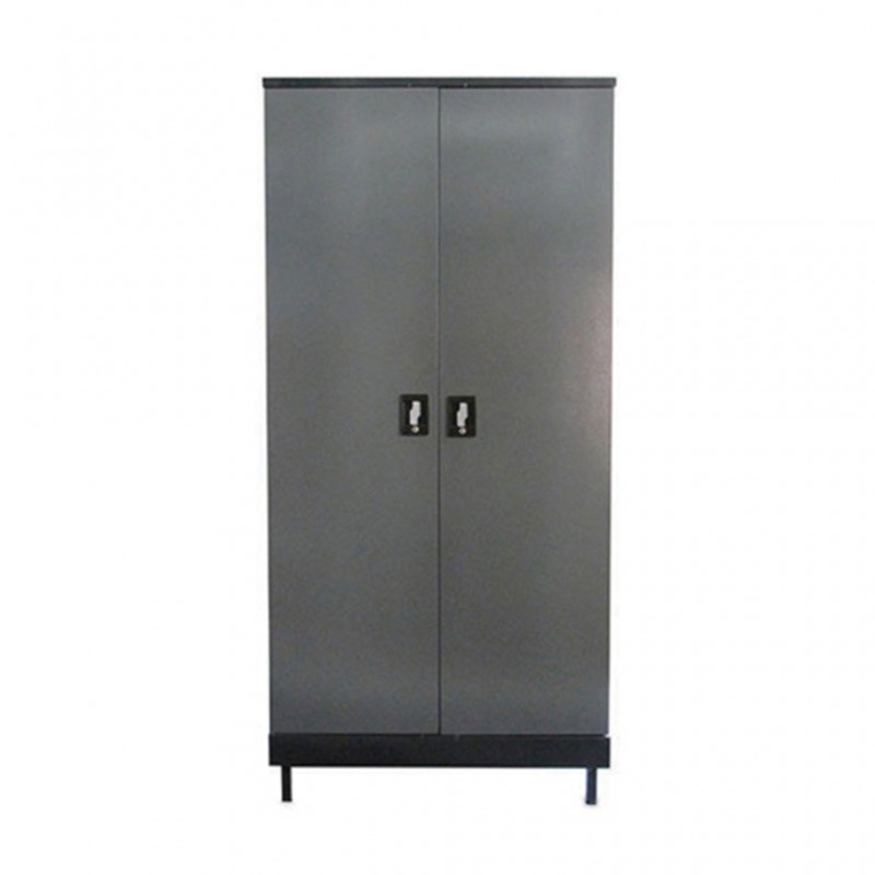 Storage Metal Cupboard Light & Dark Grey