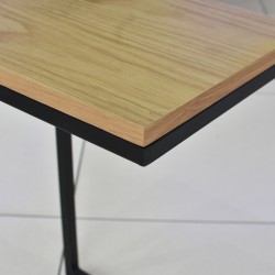Adria Side Table MDF Oak Finish