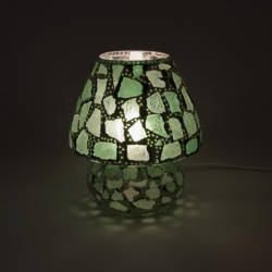 Mosaic Glass Lamp LIWT-KGV205 Green