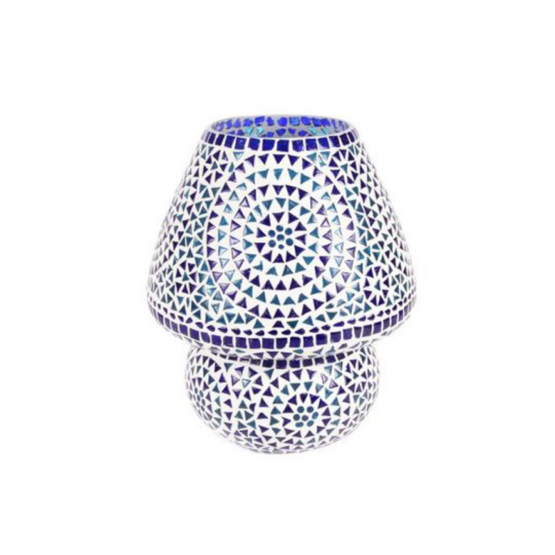 Mosaic Glass Lamp LIWT-KGV209 L.Blue