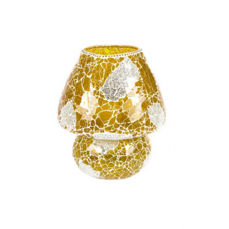 Mosaic Glass Lamp LIWT-KGV222 Yellow