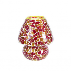 Mosaic Glass Lamp LIWT-KGV234 Red&Orange