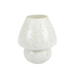 Mosaic Glass Lamp LIWT-KGV292 White