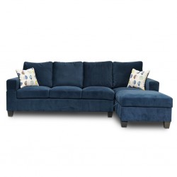 Union Park Corner LHF Sofa+RHF Chaise Oakley