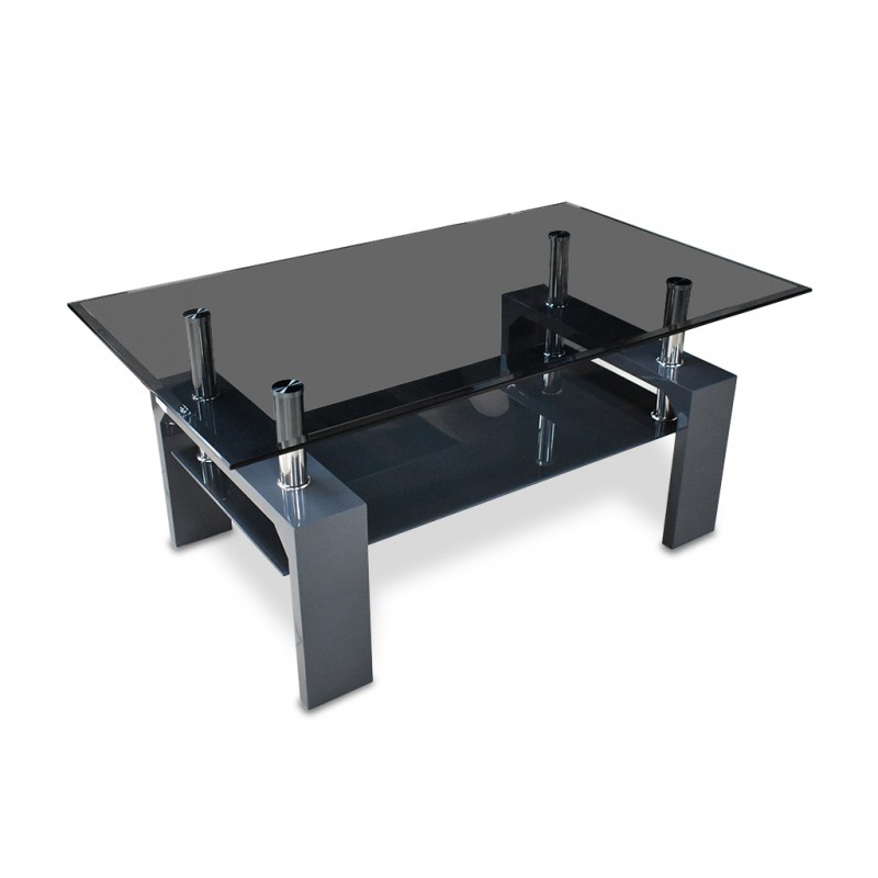 Glory Coffee Table Black MDF Glory Coffee Table Black MDF