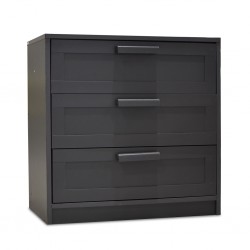 Brimnes Chest of 3 drawers Wenge