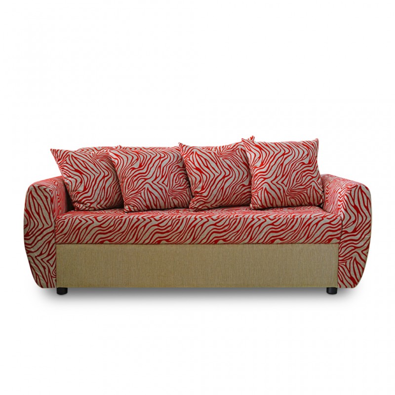 Lydia Sofa 3+2+1 Red