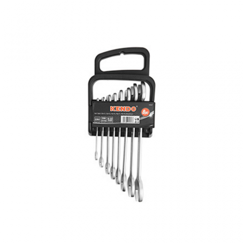Kendo TKENDO-15747 SAAME DBL OPEN SPANNER 8Pc SET Kendo TKENDO-15747 SAAME DBL OPEN SPANNER 8Pc SET