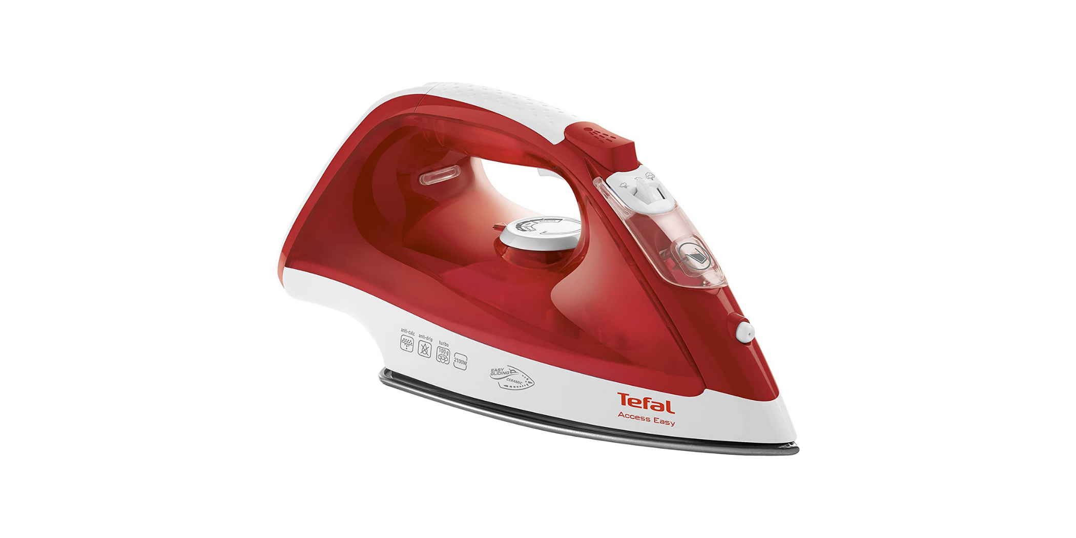 Tefal FV1533L0 Access Easy 2100W Red Steam Iron
